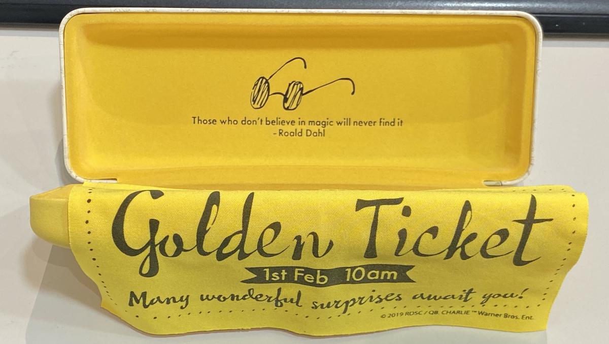 Roald Dahl Case inside